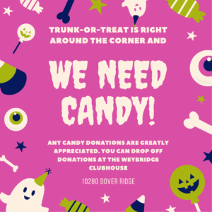 Candy Donations Ad